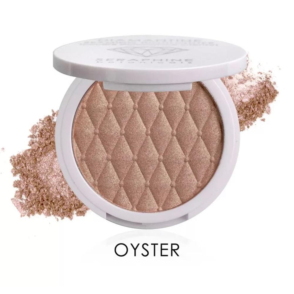 Seraphine Botanicals Diamantine Beaming Highlighter #Oyster ~ 6.5g, NIB